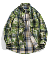 Sternenhimmel Distressed Plaid Shirts